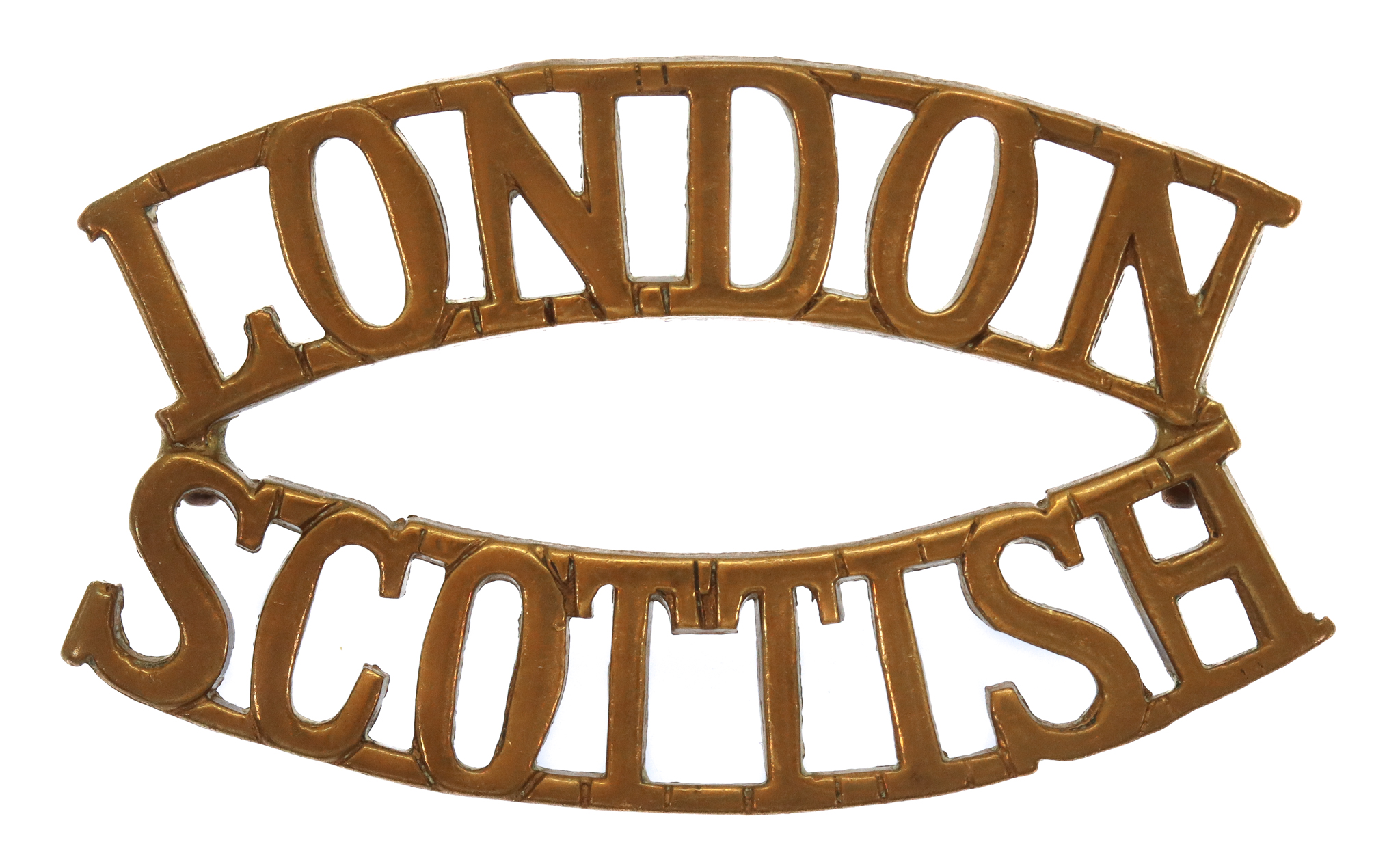 14th County of London Bn. London Regiment (LONDON/SCOTTISH) Shoulder Title