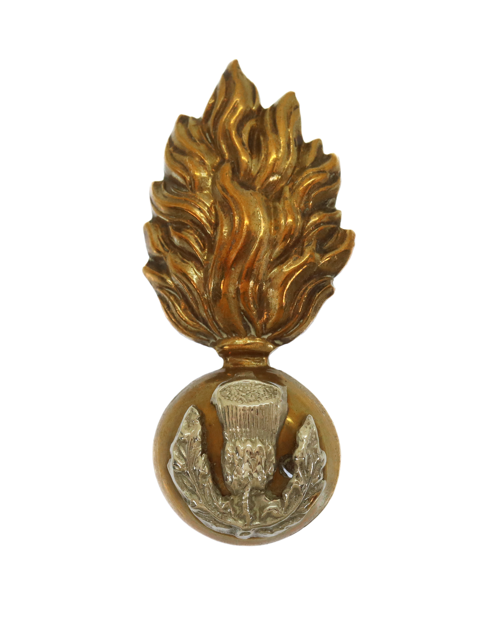 Royal Scots Fusiliers Officer's Collar Badge