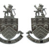 Pair of Gloucestershire Constabulary Collar Badges