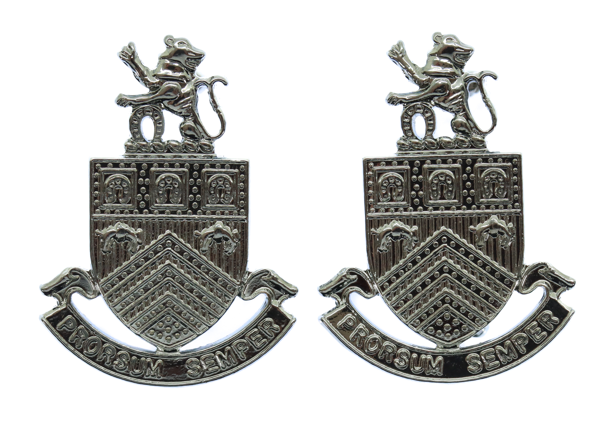 Pair of Gloucestershire Constabulary Collar Badges