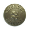 Brighton Borough Police White Metal Coat of Arms Button (24mm)