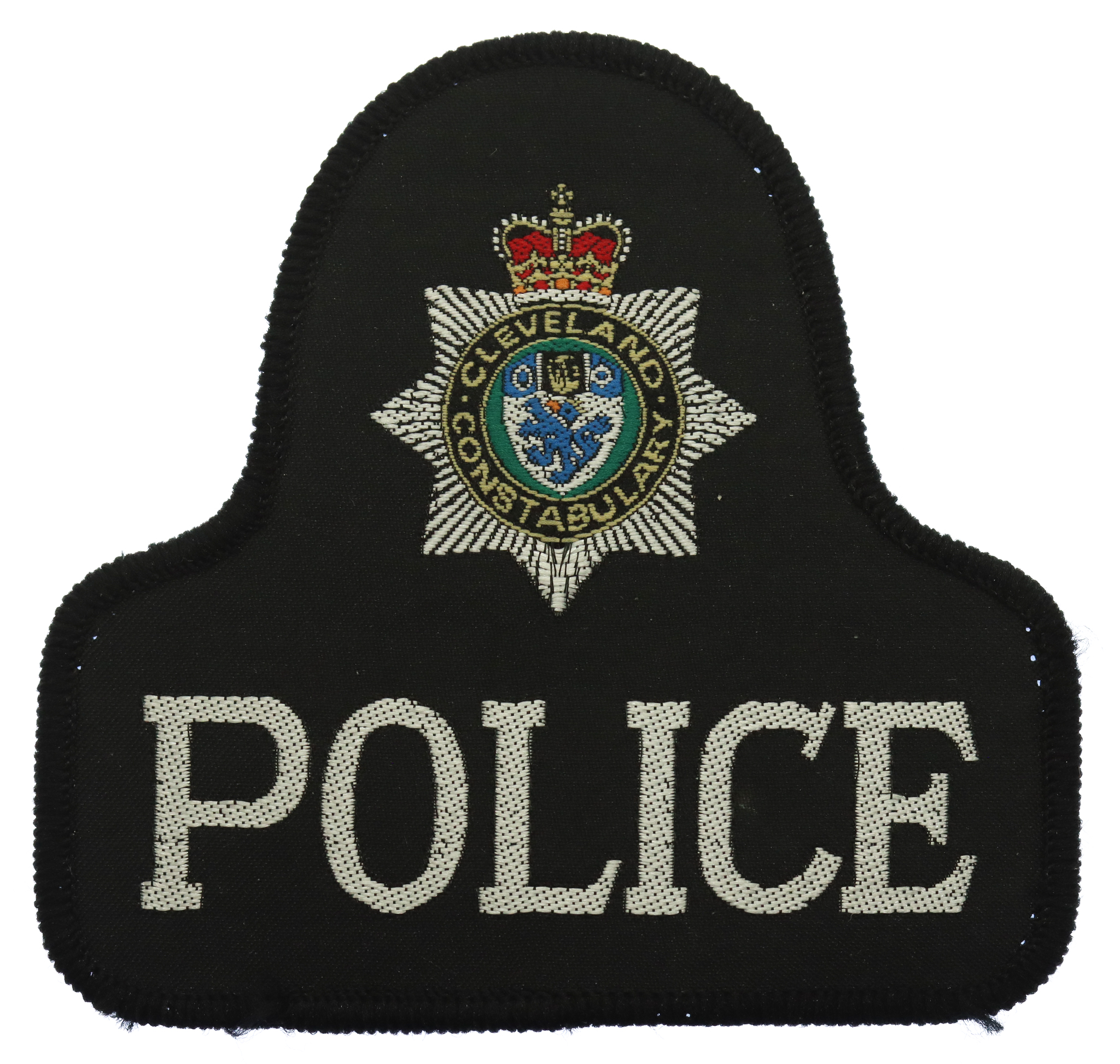 Cleveland Constabulary Police Cloth Bell Patch Badge