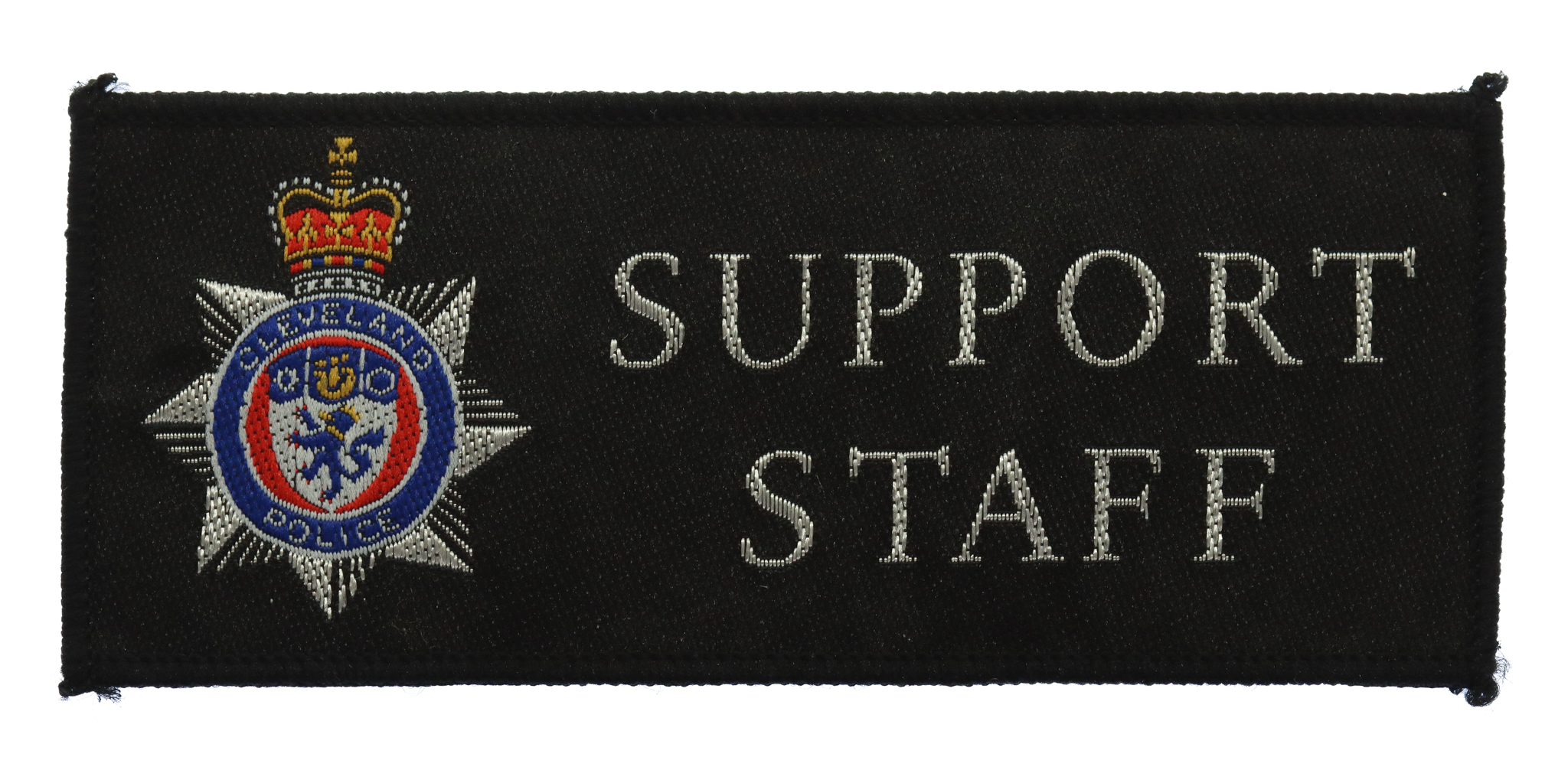 Cleveland Police Support Staff Cloth Patch Badge