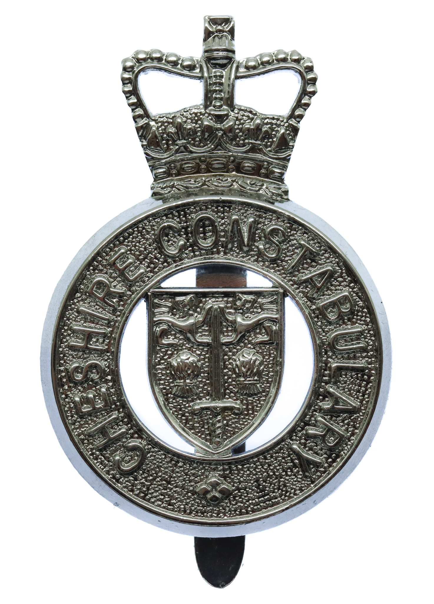 Cheshire Constabulary Cap Badge - Queen's Crown