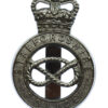 Staffordshire Police Cap Badge - Queen's Crown