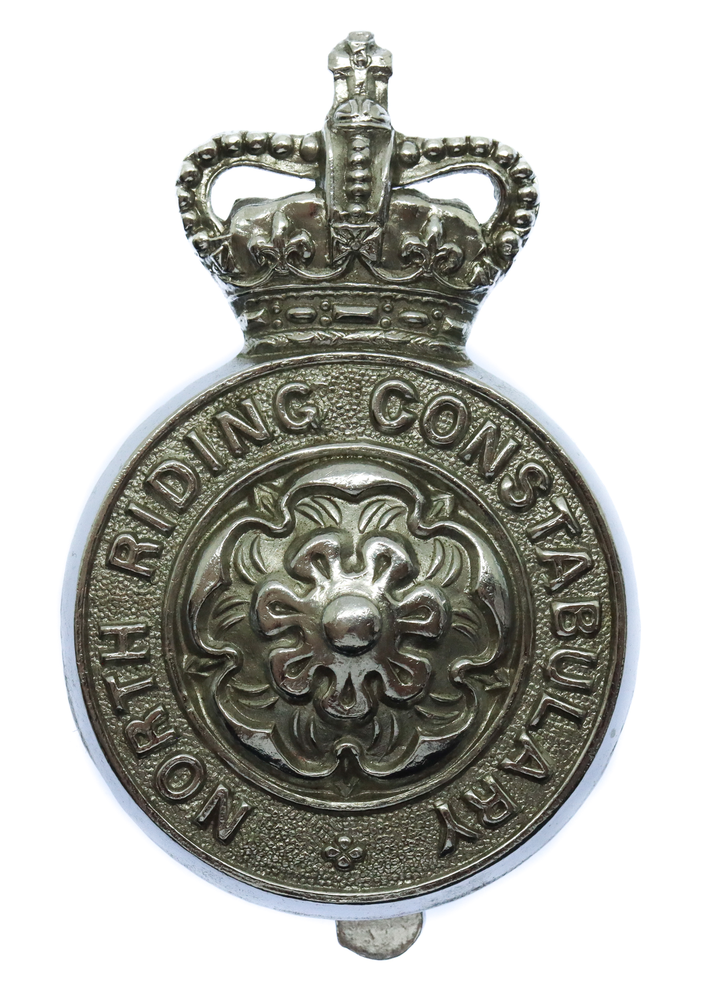 North Riding Constabulary Cap Badge - Queen's Crown