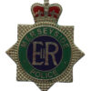 Merseyside Police Enamelled Warrant Card Badge - Queen's Crown
