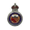 Manchester City Police War Reserve Enamelled Lapel Badge - King's Crown
