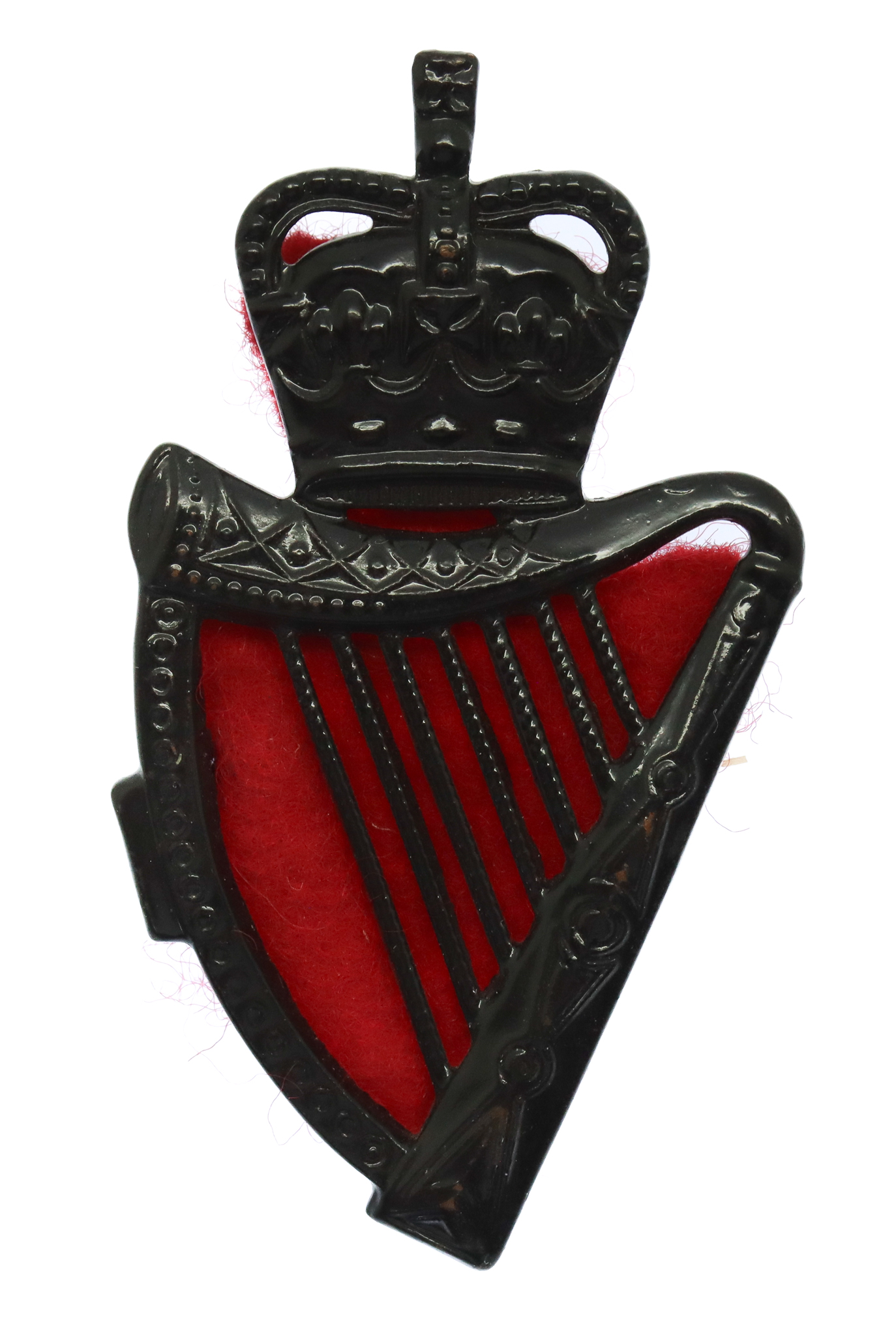 Royal Ulster Constabulary (R.U.C.) Cap Badge - Queen's Crown