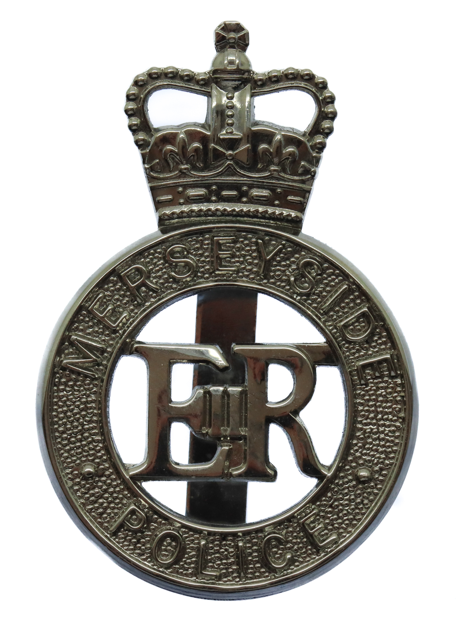Merseyside Police Cap Badge - Queen's Crown