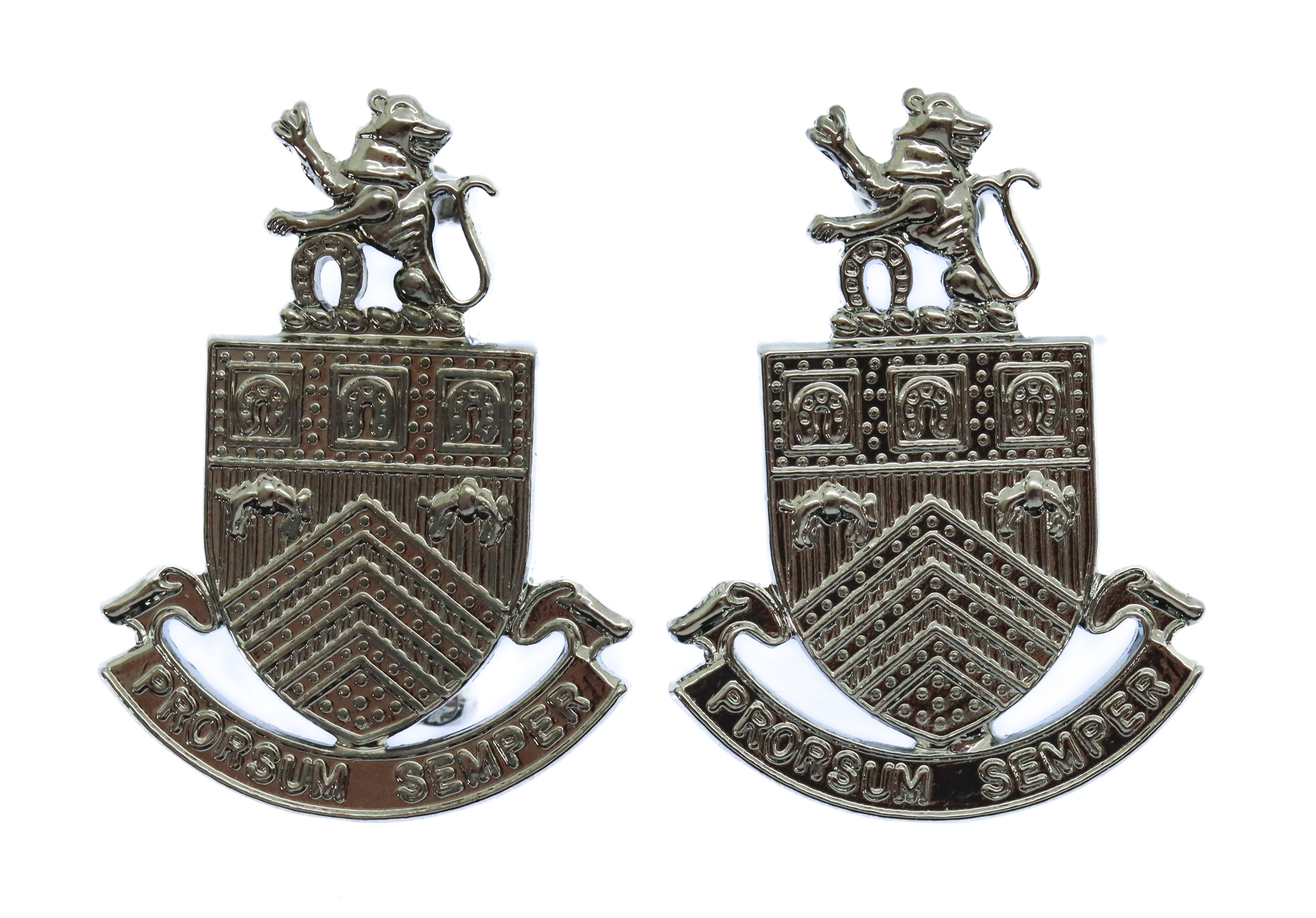 Pair of Gloucestershire Constabulary Collar Badges