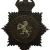 Macclesfield Borough Police Night Helmet Plate - King's Crown