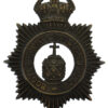 Bootle County Borough Police Night Helmet Plate - King's Crown (Missing One Lug)