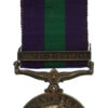 General Service Medal (Clasp - Palestine 1945-48) - Pte. J. Houston, Army Catering Corps
