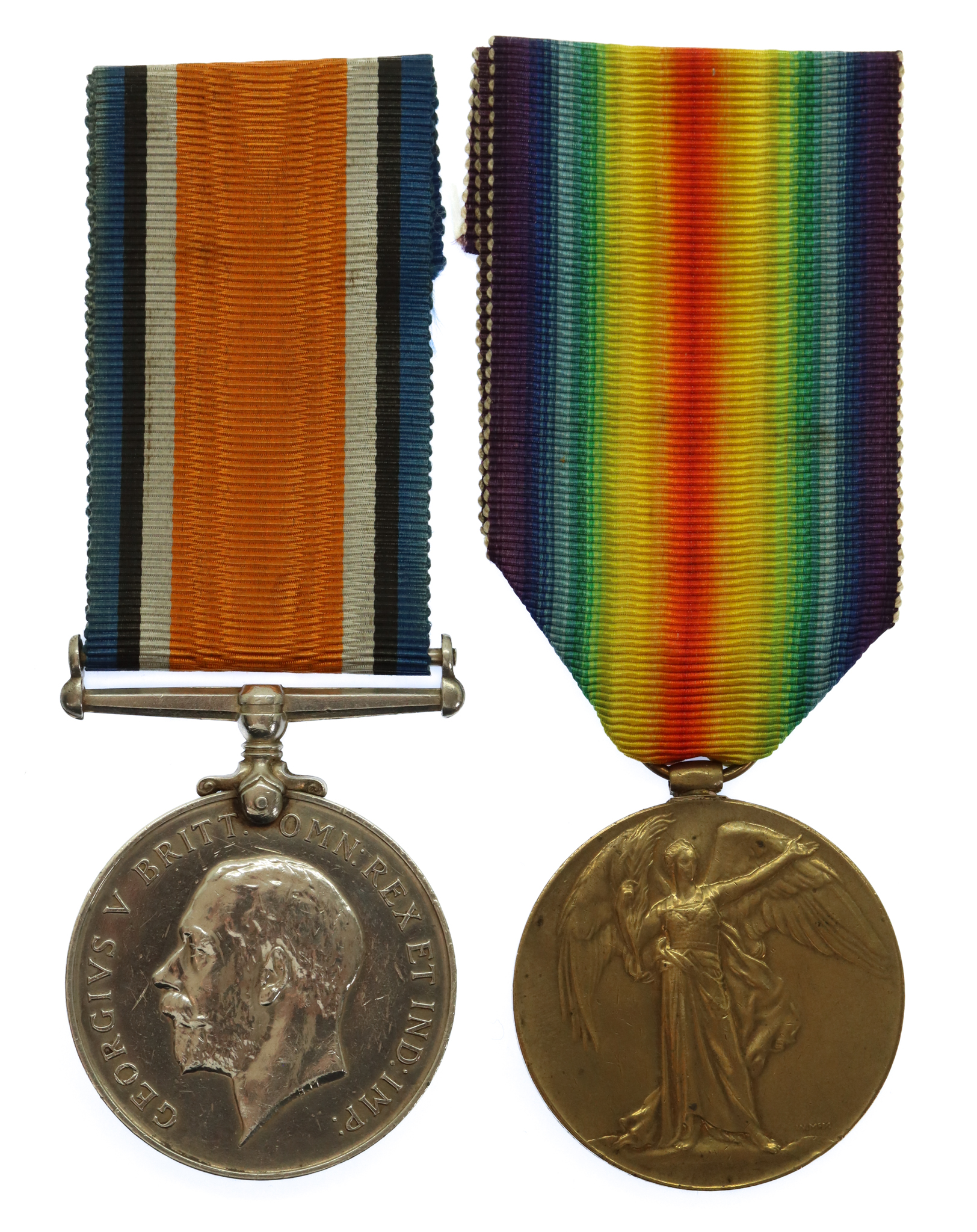 WW1 British War & Victory Medal Pair - Spr. J. Western, Royal Engineers