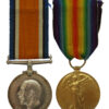 WW1 British War & Victory Medal Pair - Pte. S. Williams, 23rd Bn. Cheshire Regiment