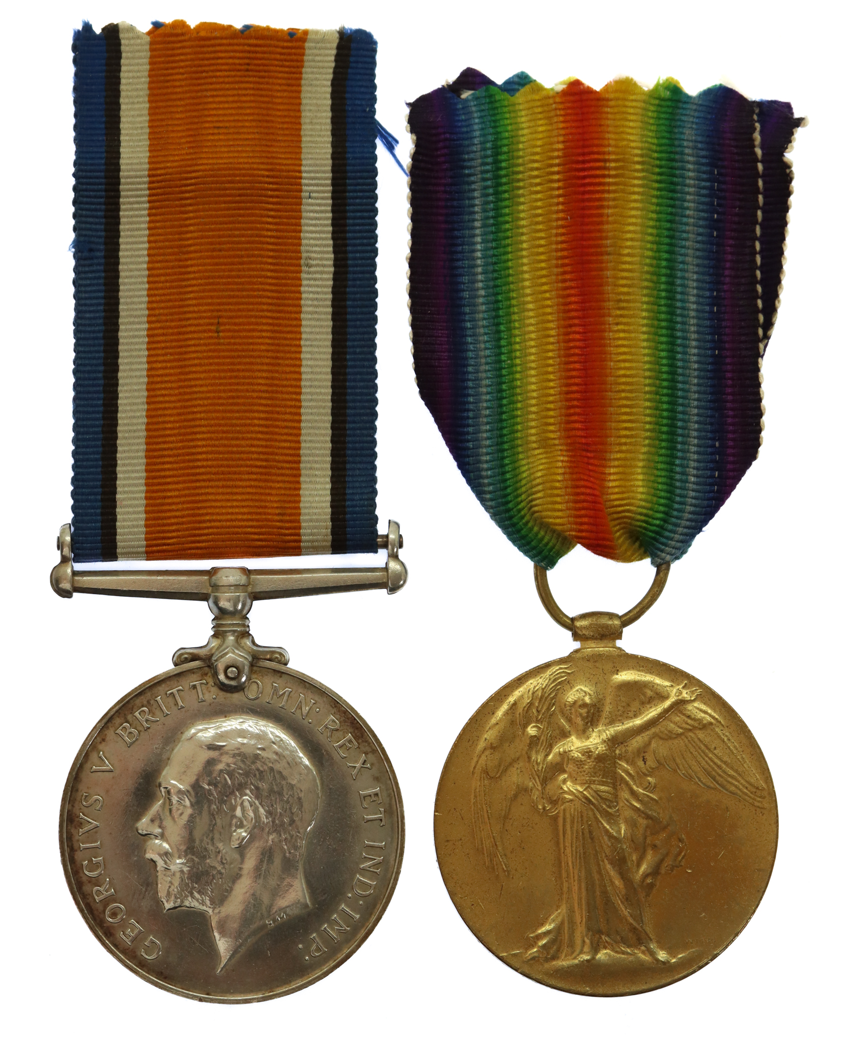WW1 British War & Victory Medal Pair - Pte. S. Williams, 23rd Bn. Cheshire Regiment
