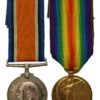 WW1 British War & Victory Medal Pair - Pte. J.H. Wheeler, Tank Corps