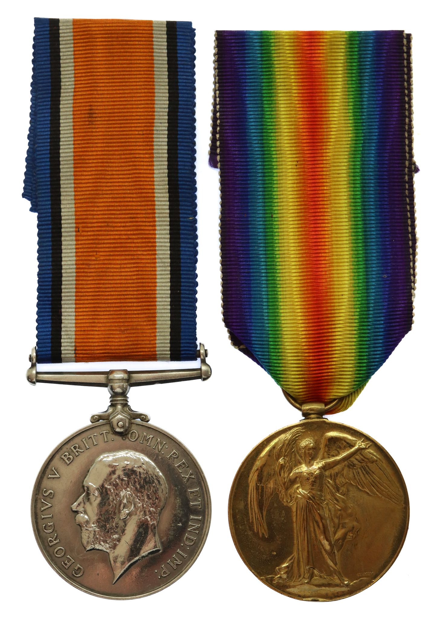 WW1 British War & Victory Medal Pair - Pte. J.H. Wheeler, Tank Corps