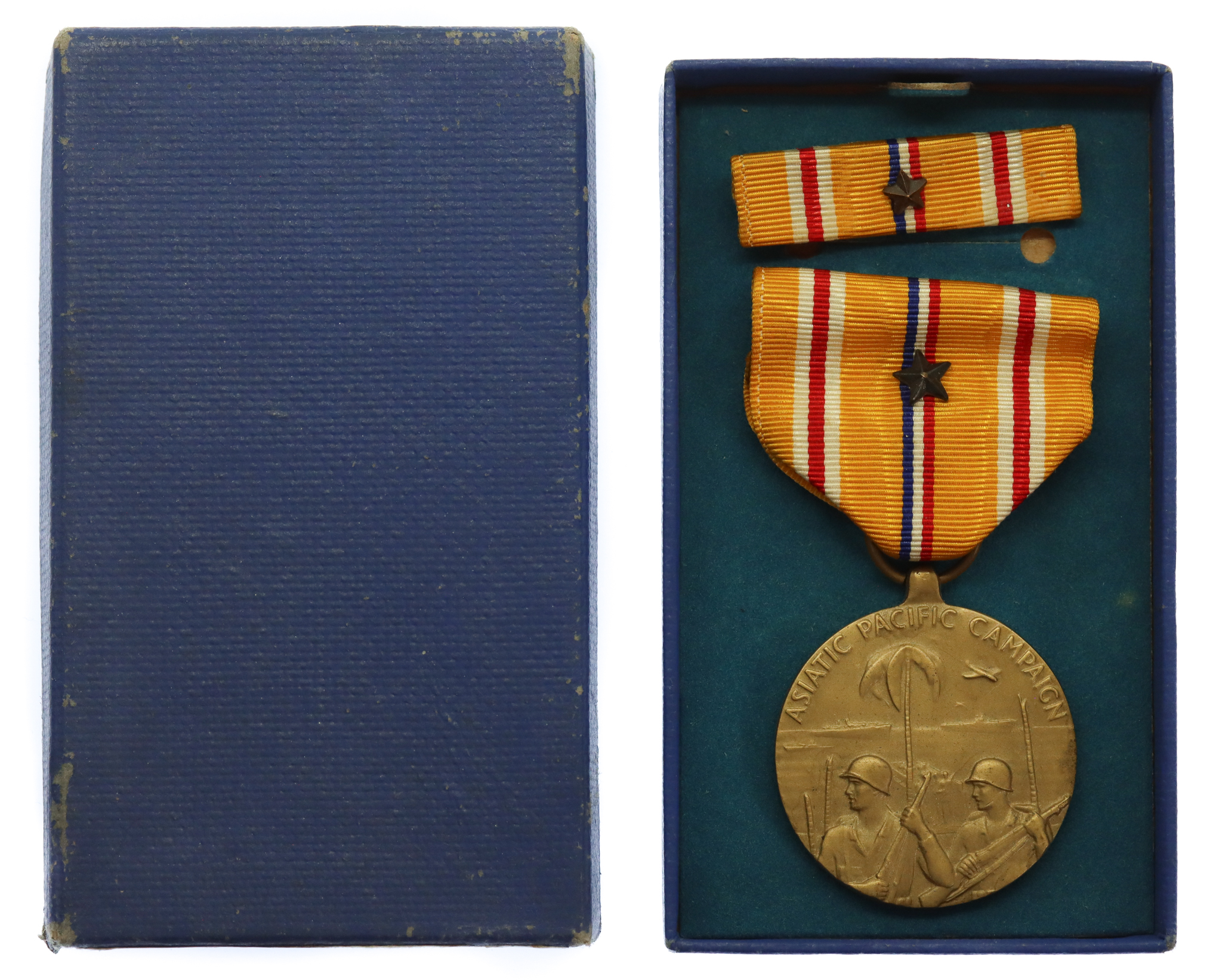 U.S.A. Asiatic Pacific Campaign Medal 1941-1945