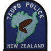 New Zealand Taupo Police Cloth Patch Badge