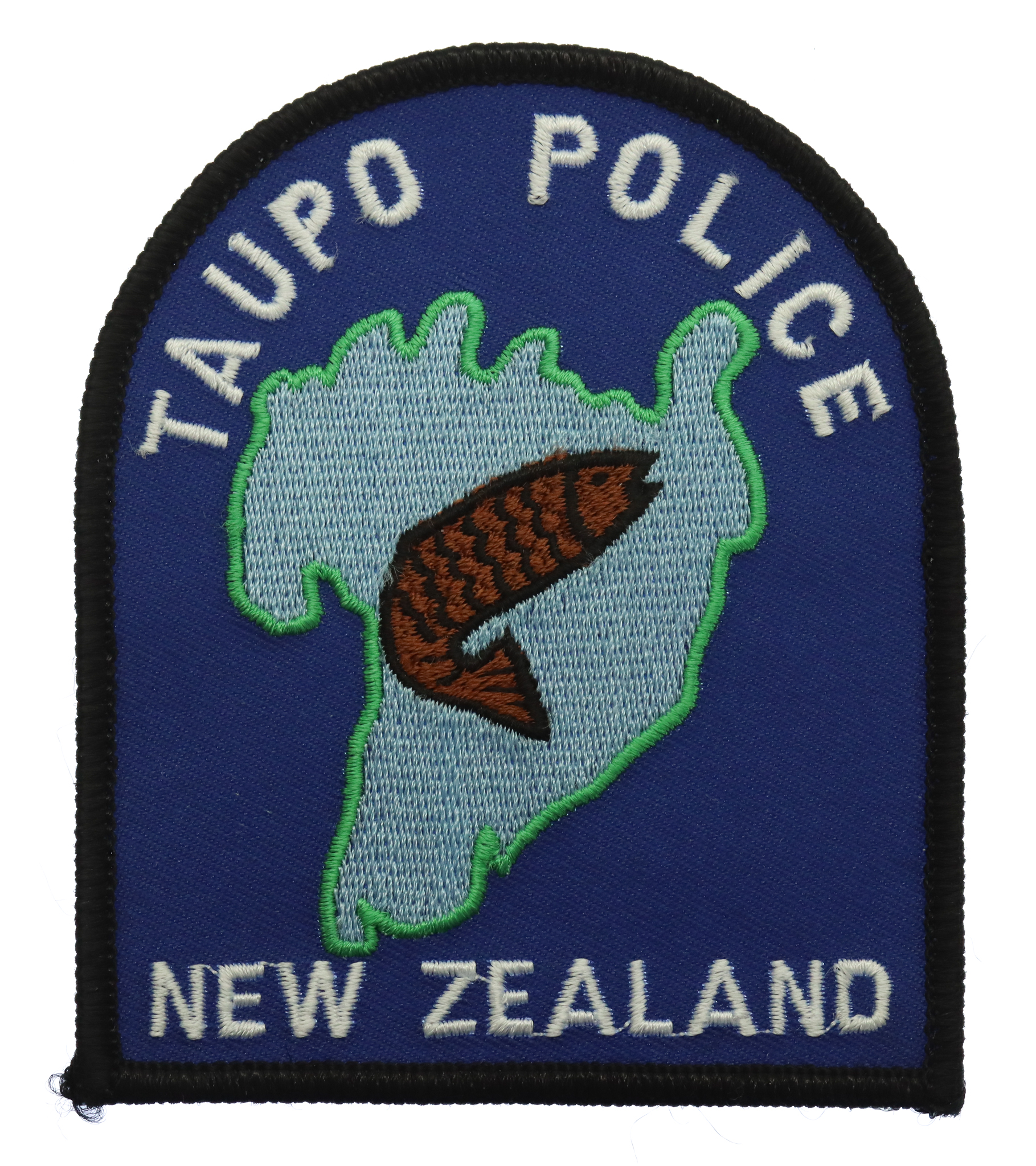 New Zealand Taupo Police Cloth Patch Badge