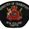 New Zealand Traffic Police Ministry of Transport Cloth Patch Badge