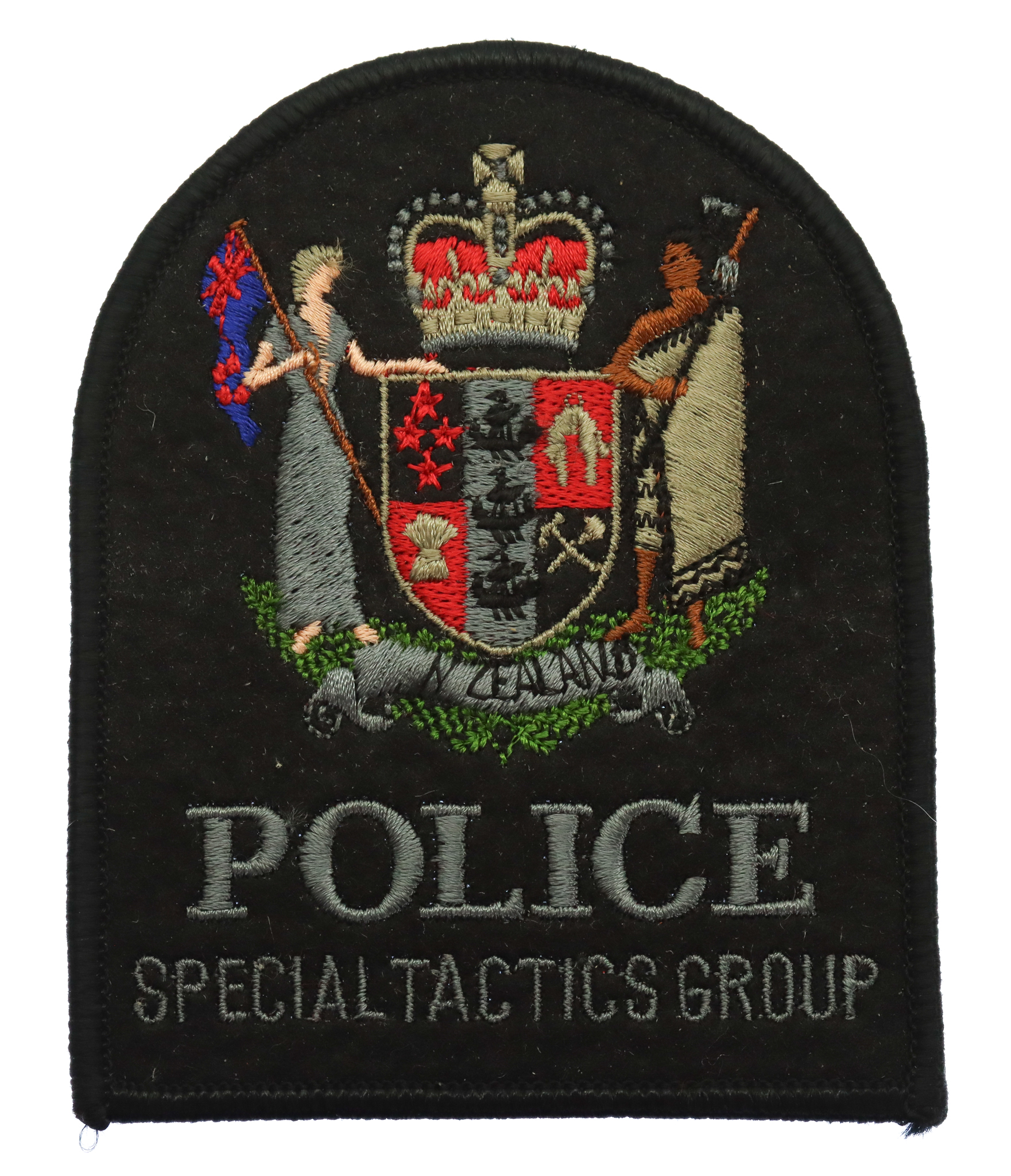 New Zealand Police Special Tactics Group Cloth Patch Badge