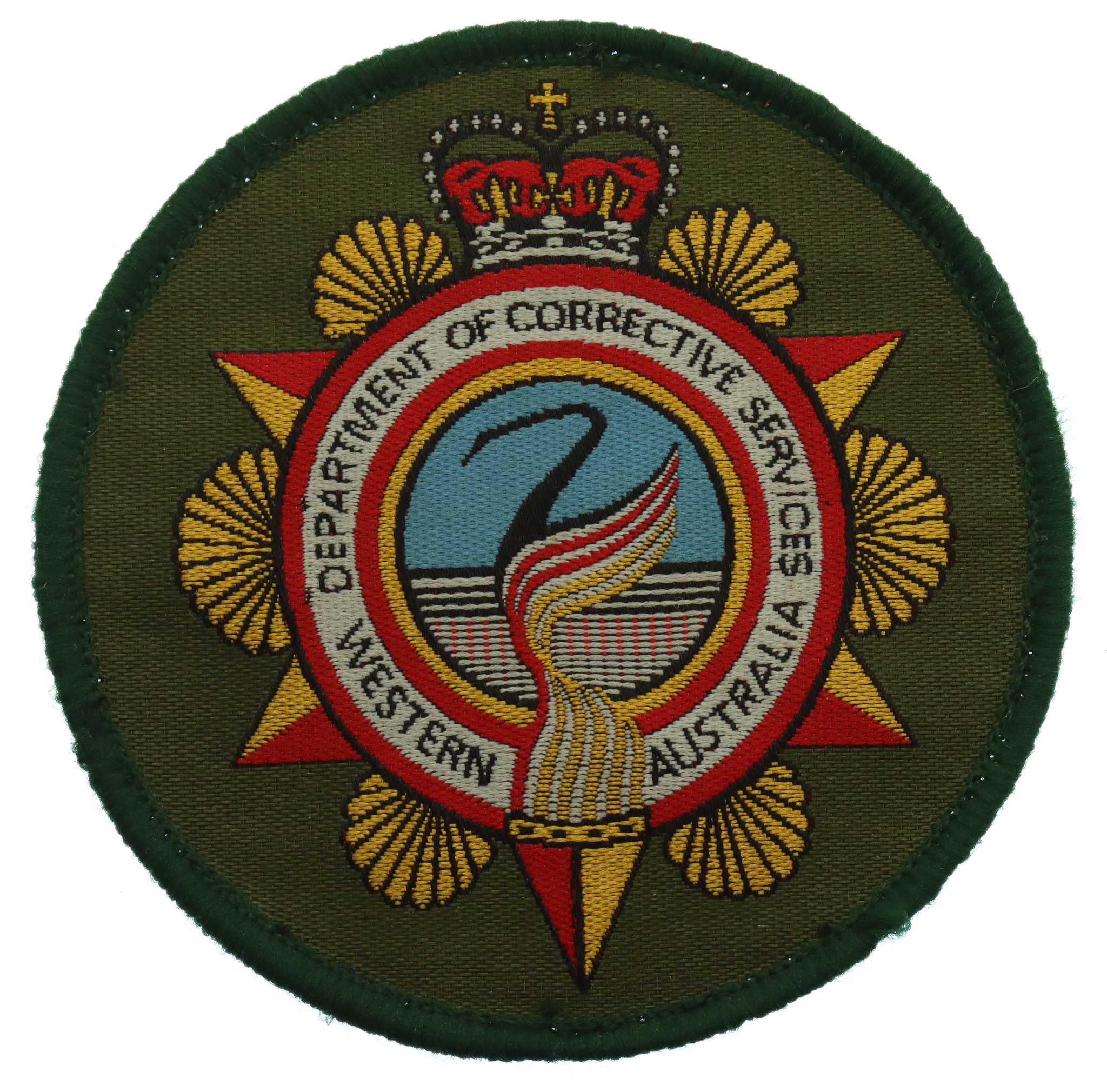 Western Australia Department of Corrective Services Cloth Patch Badge