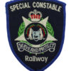 Western Australia Police Railway Special Constable Cloth Patch Badge