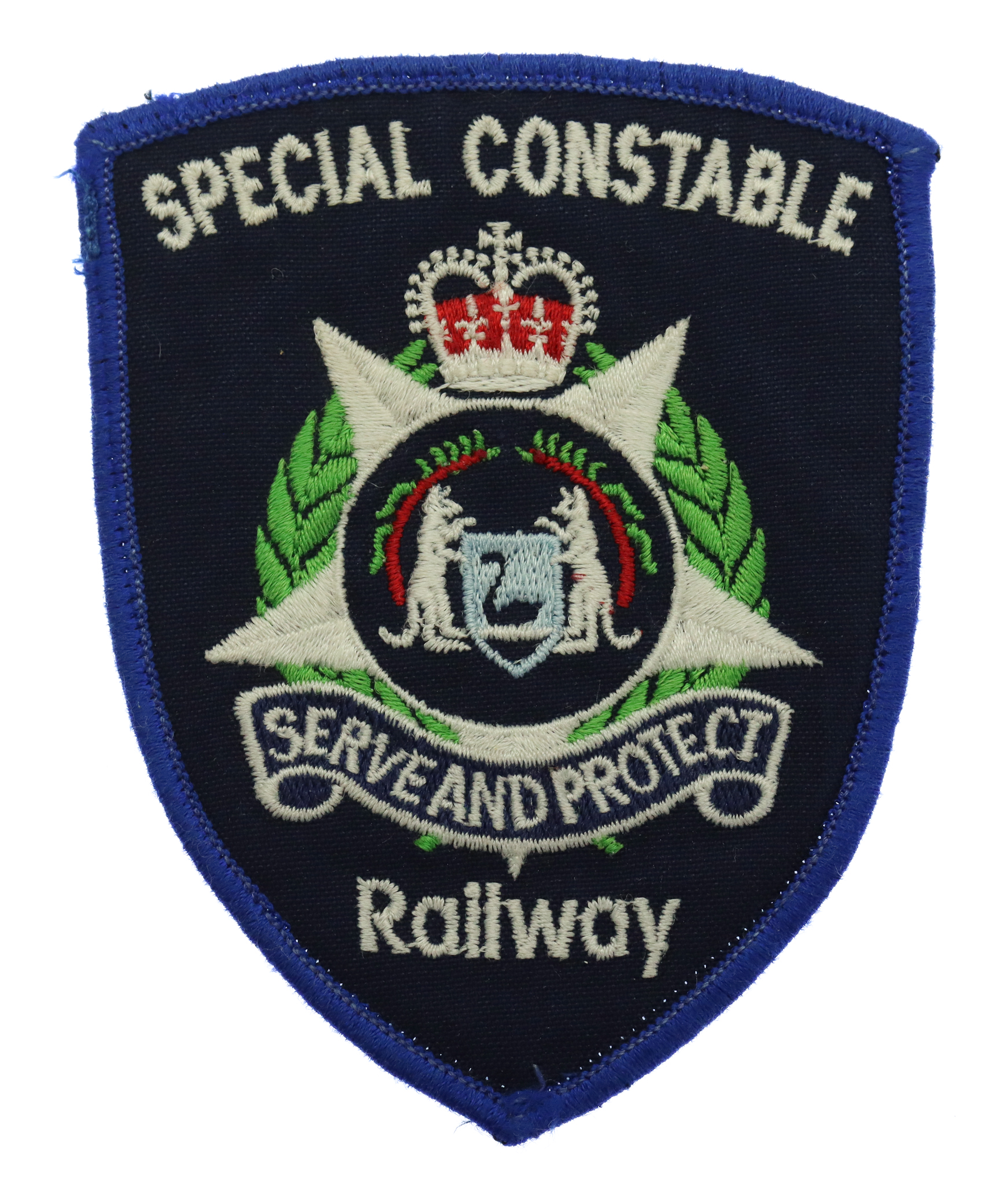 Western Australia Police Railway Special Constable Cloth Patch Badge