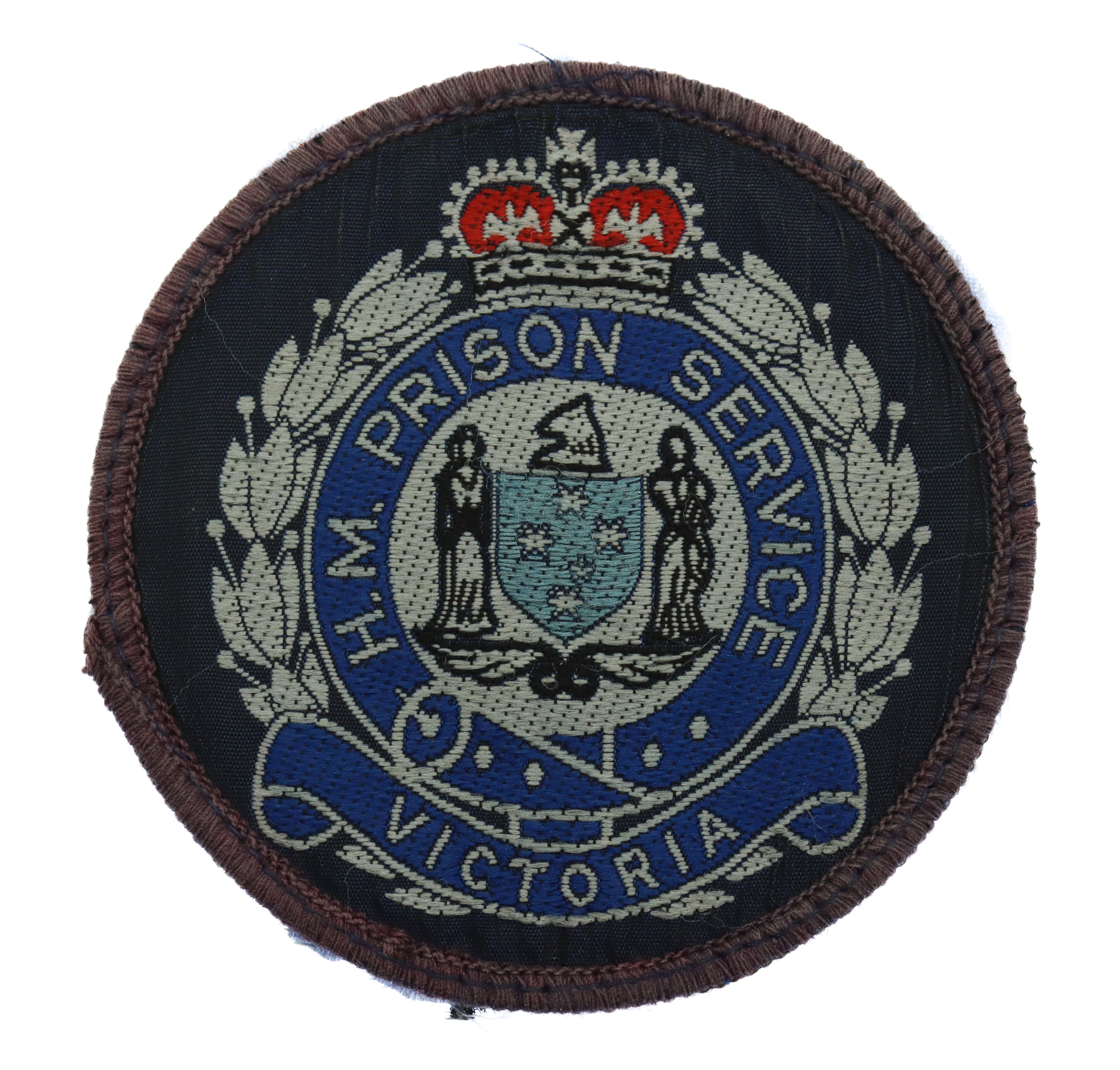 Australia Victoria H.M. Prison Service Cloth Patch Badge