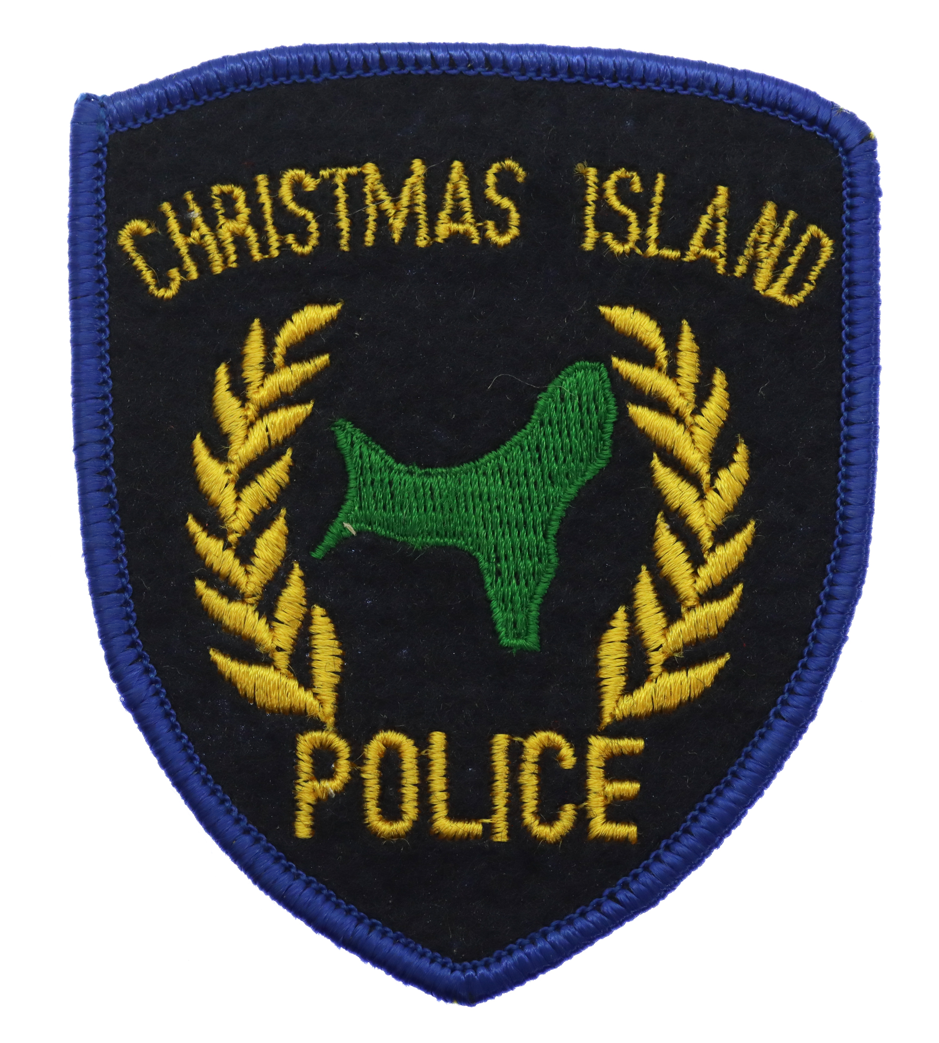 Australia Christmas Island Police Cloth Patch Badge