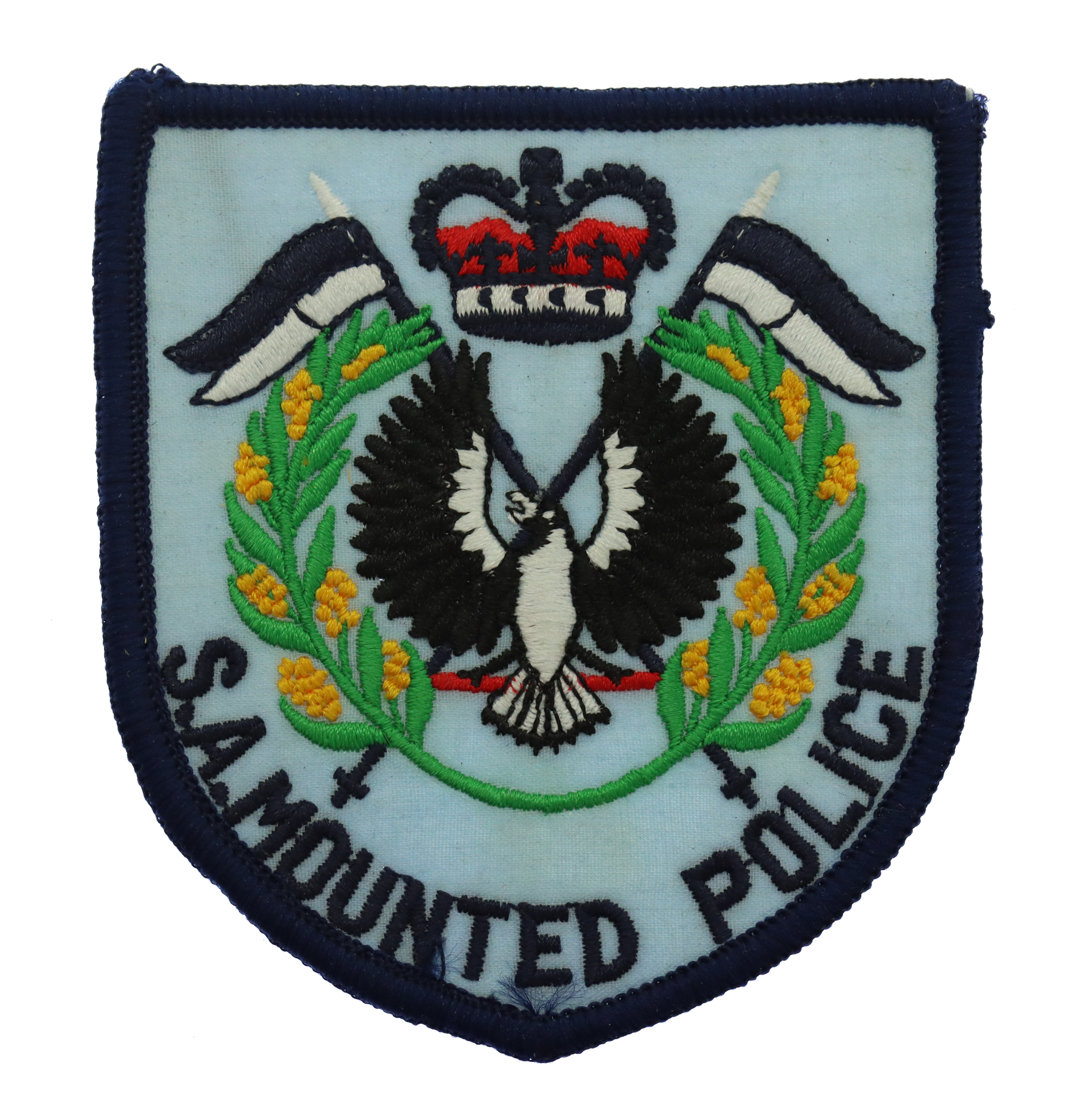 South Australia Mounted Police Cloth Patch Badge