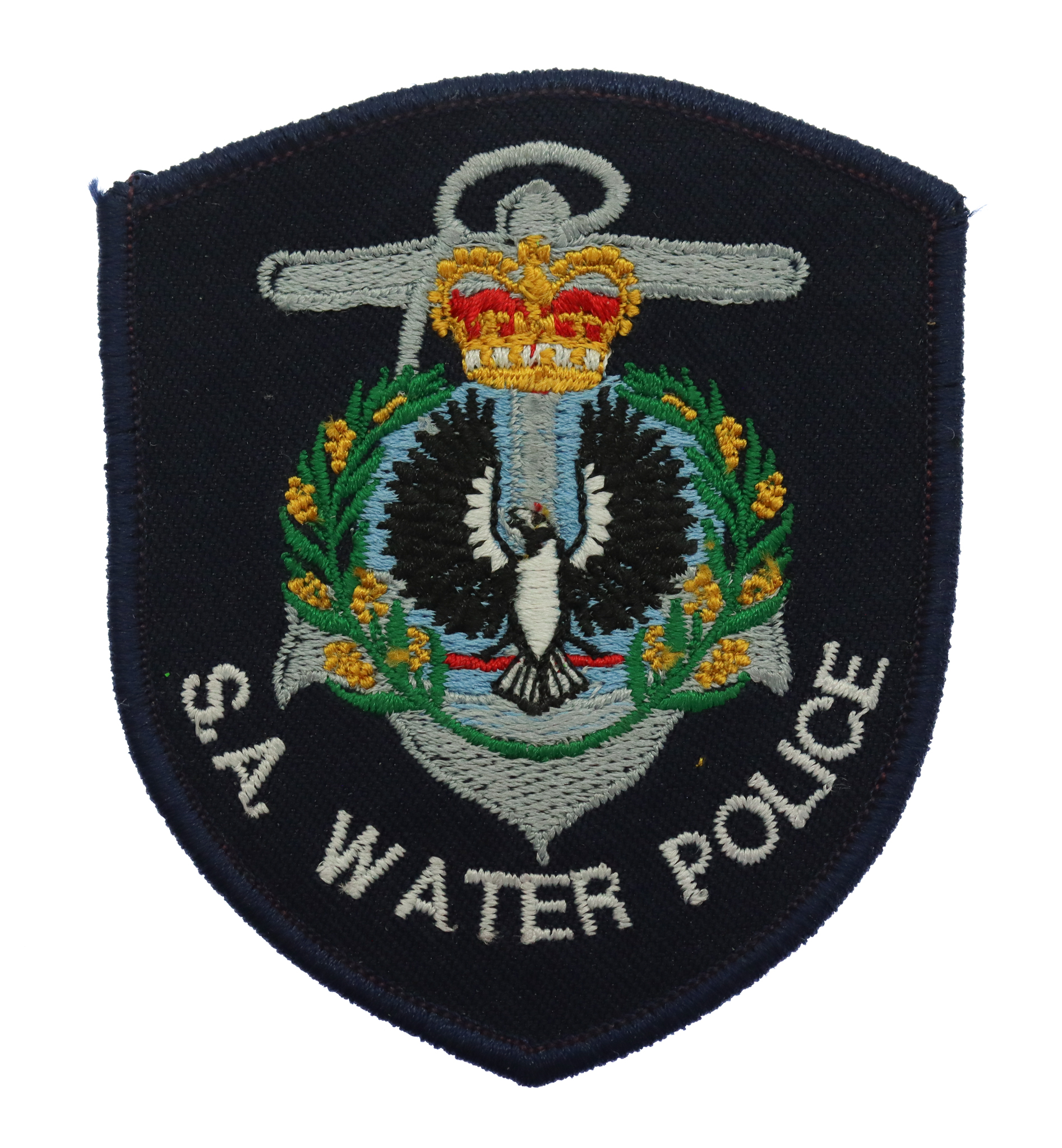 South Australia Water Police Cloth Patch Badge