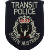 South Australia Transit Police Cloth Patch Badge