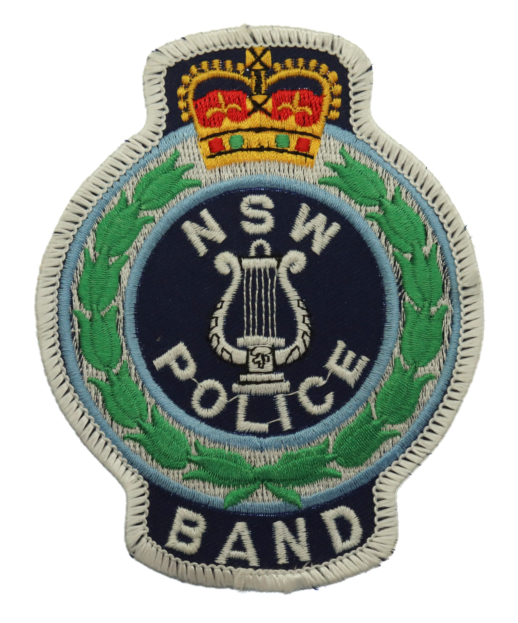 Australia New South Wales Police Band Cloth Patch Badge
