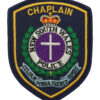 Australia New South Wales Police Chaplain Cloth Patch Badge