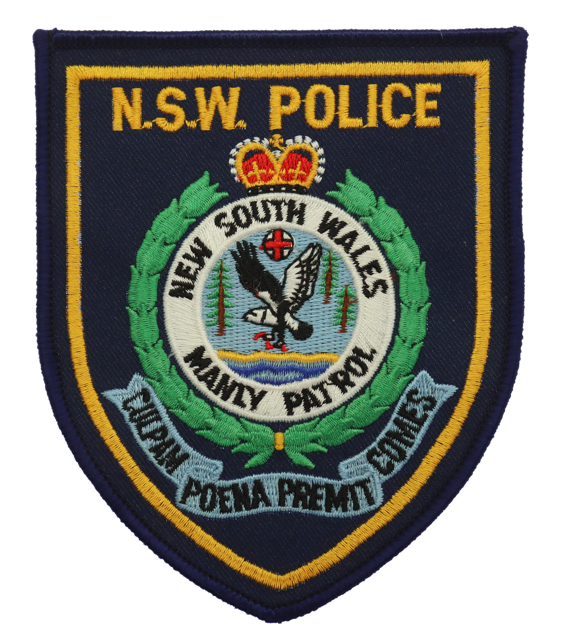 Australia New South Wales Police Cloth Patch Badge