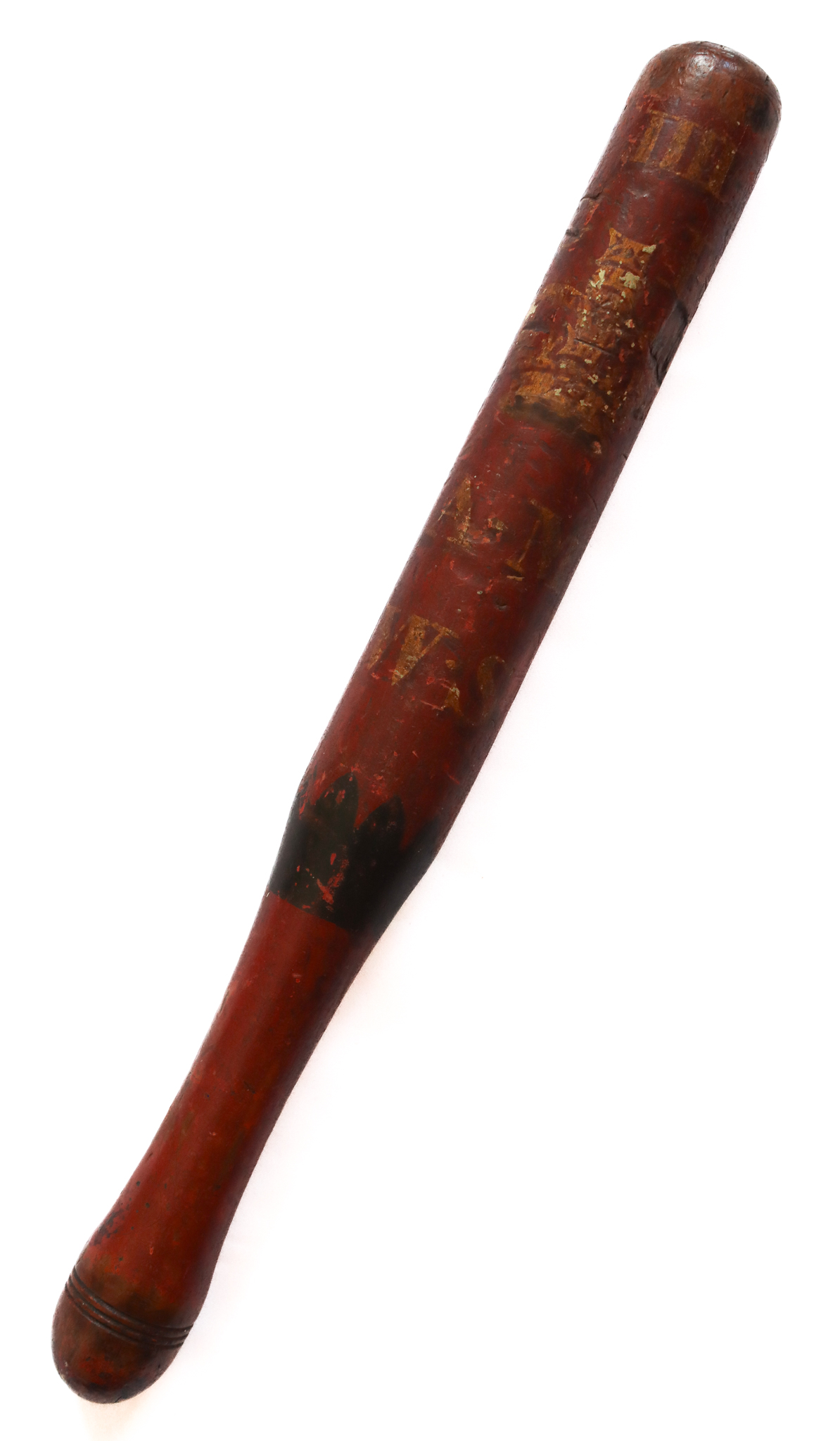 GR IIII Hand Painted Truncheon - Dated 1826
