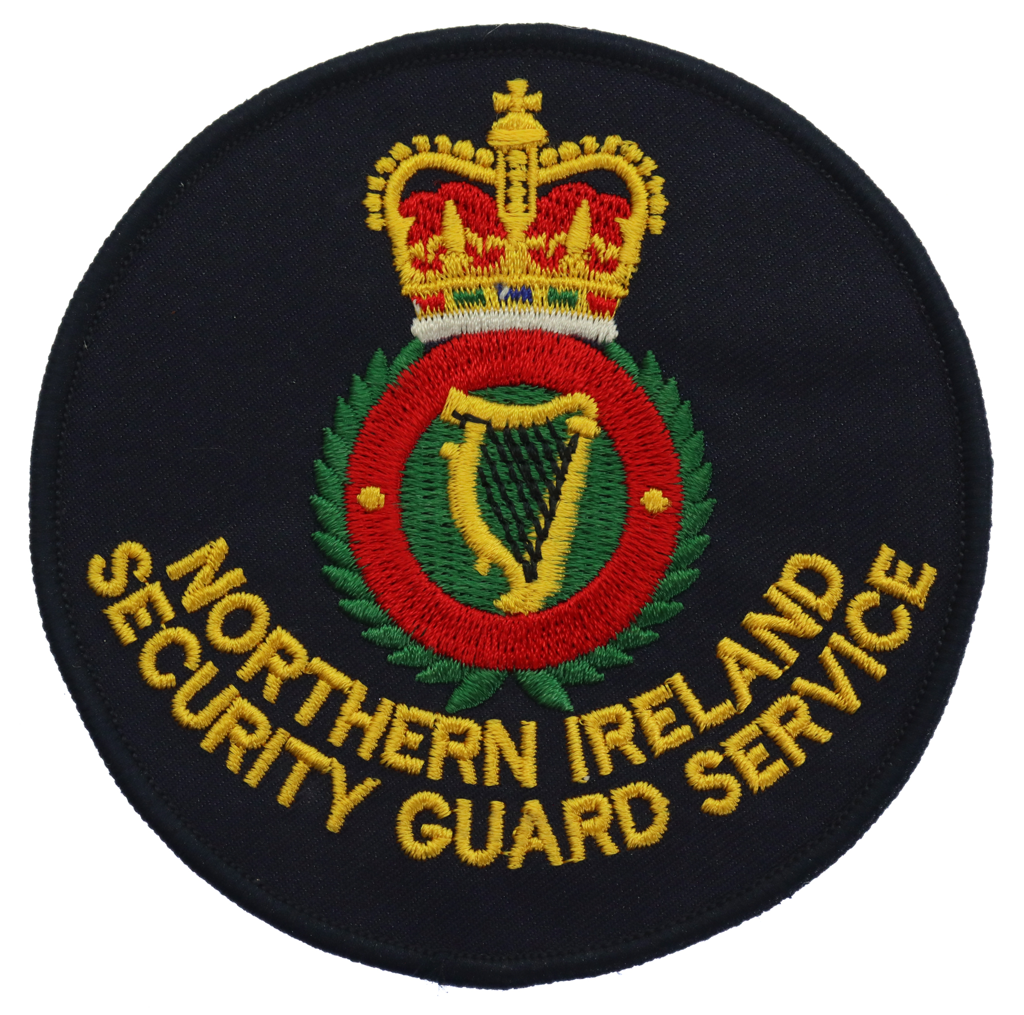 Northern Ireland Security Guard Service Cloth Patch Badge