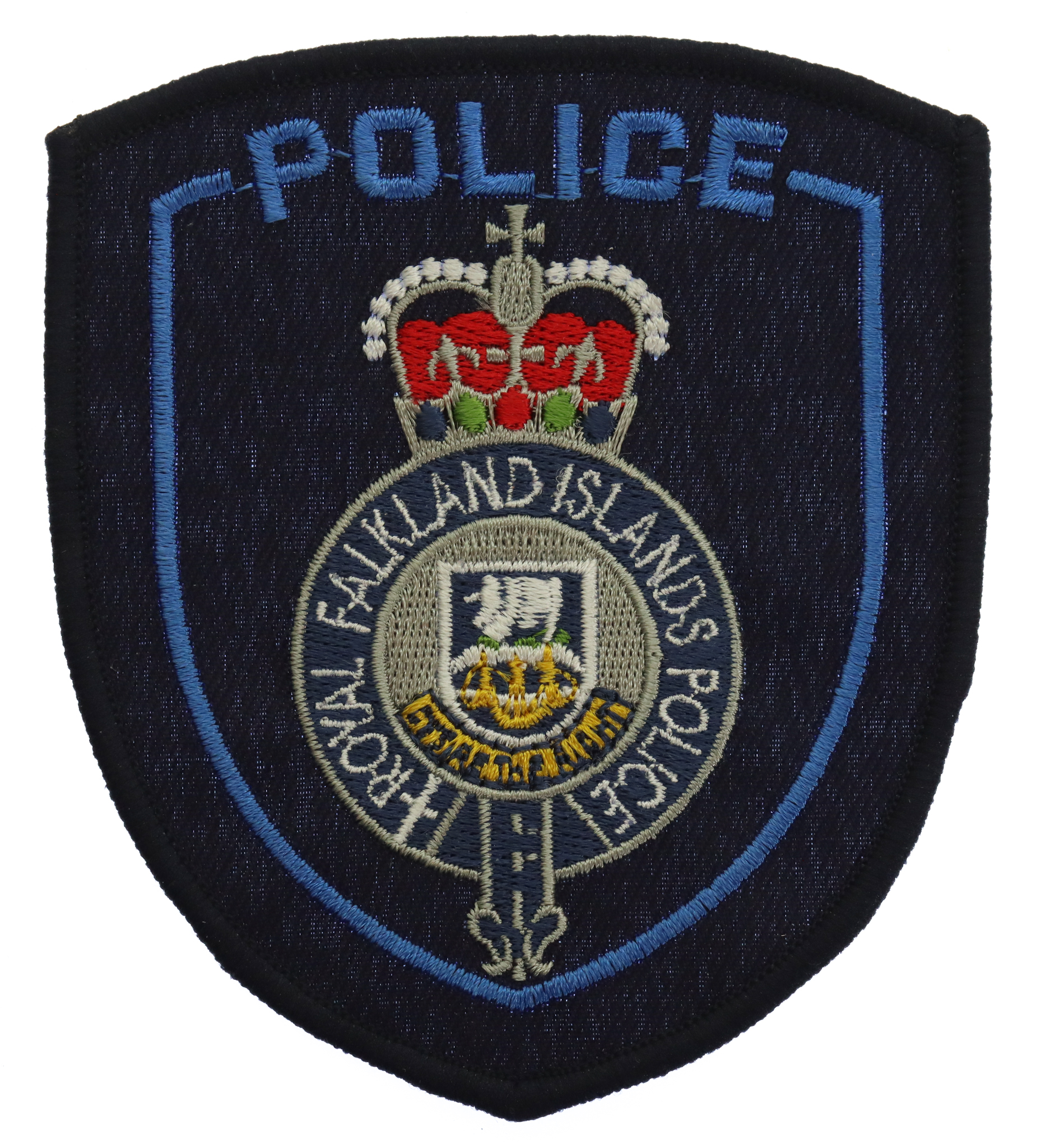 Royal Falkland Islands Police Cloth Patch Badge