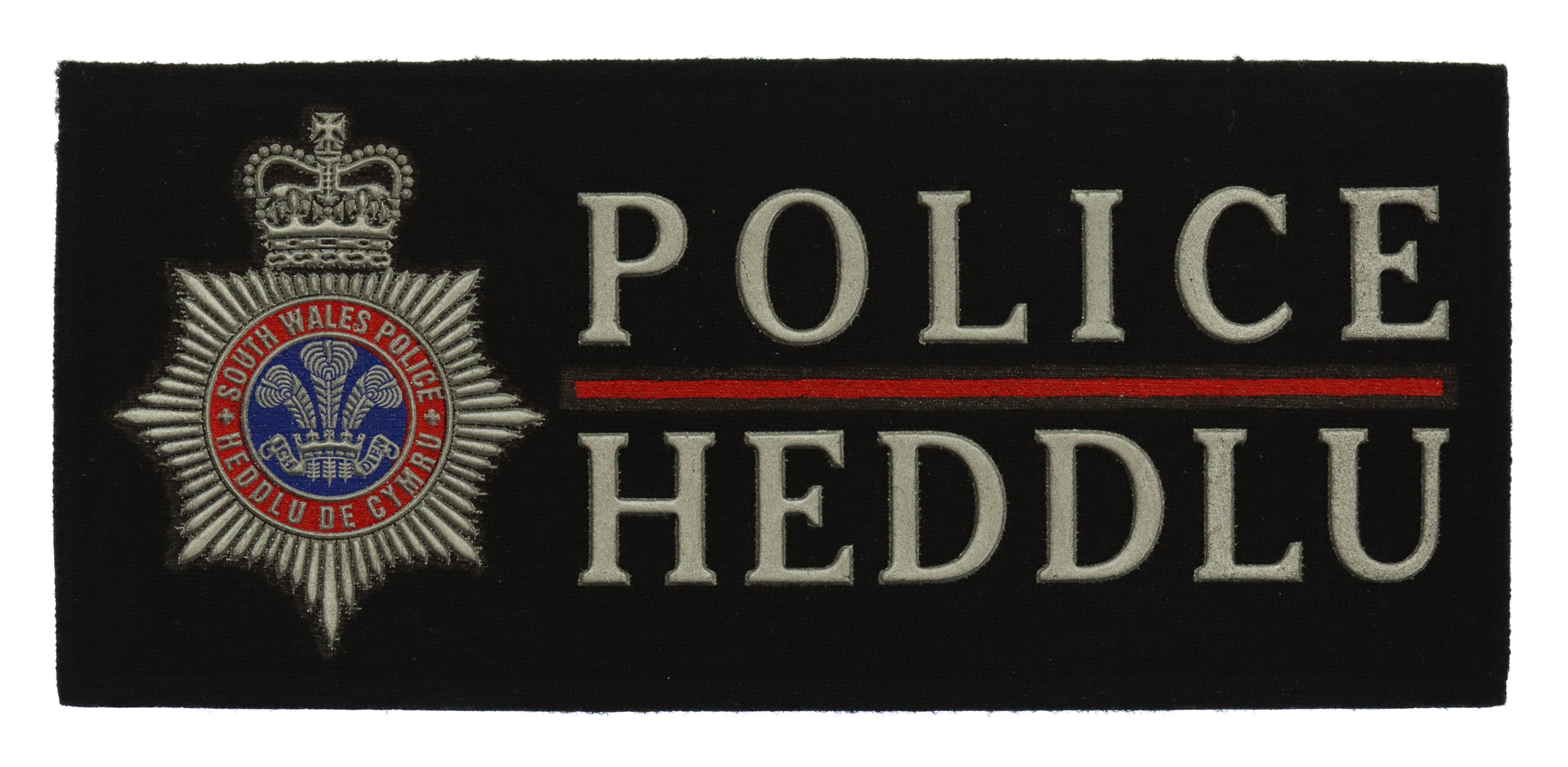 South Wales Police (Heddlu de Cymru) Cloth Patch Badge