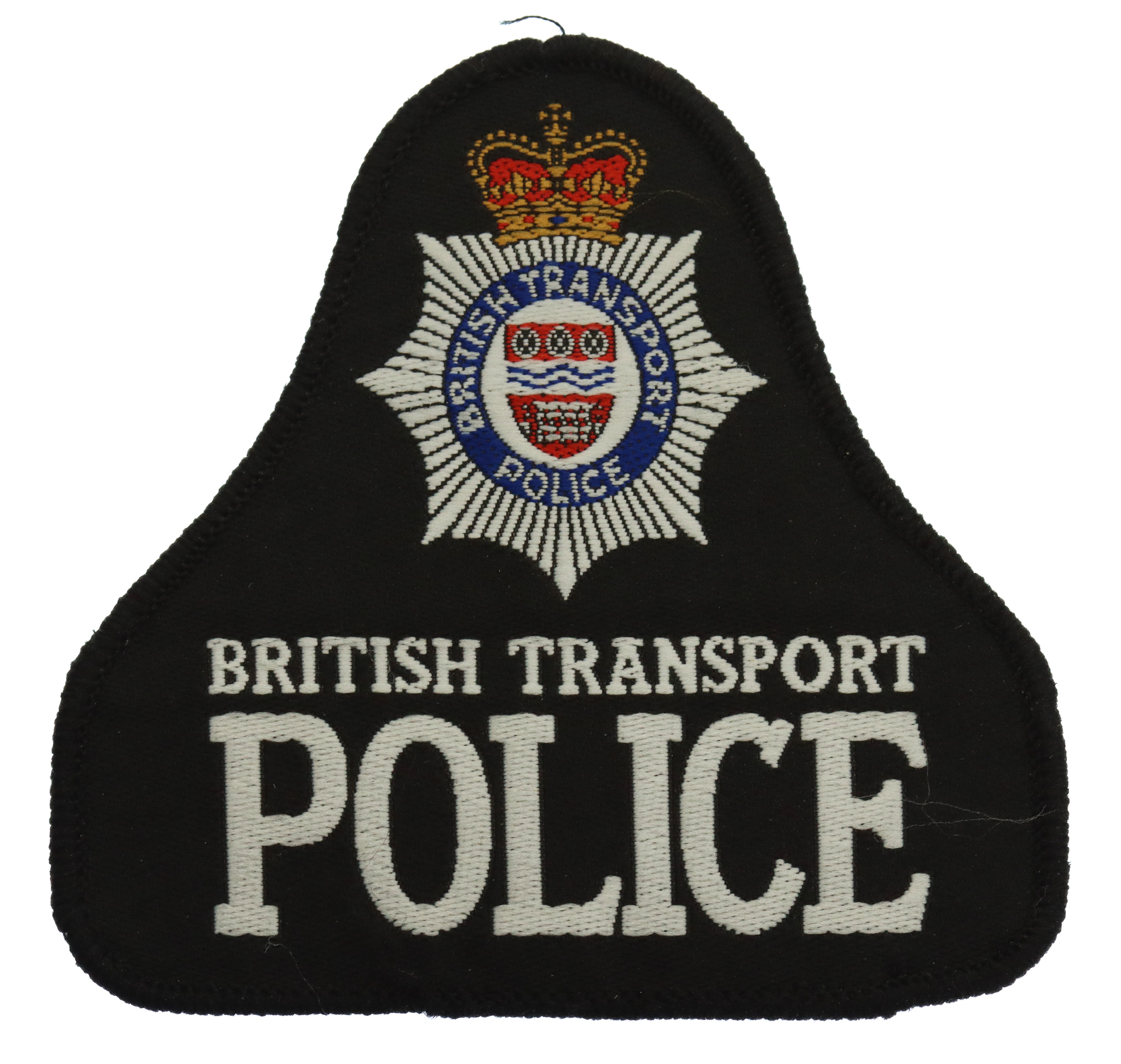 British Transport Police Cloth Bell Patch Badge