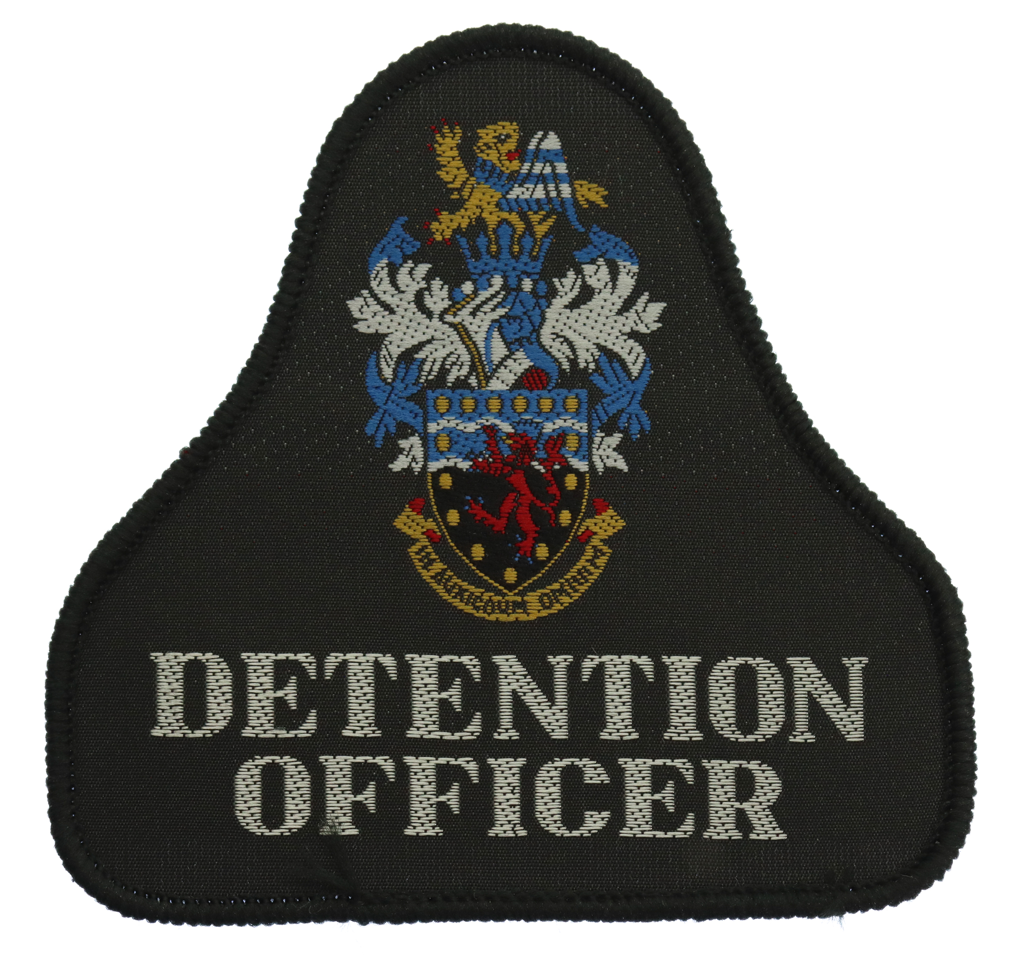 Devon & Cornwall Police Detention Officer Cloth Bell Patch Badge