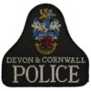 Devon & Cornwall Police Cloth Bell Patch Badge