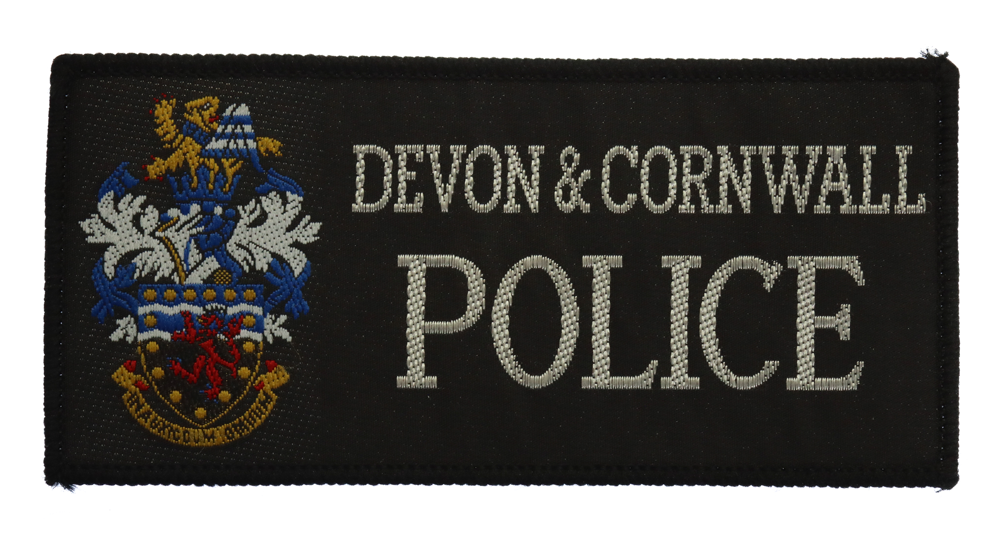 Devon & Cornwall Police Cloth Patch Badge