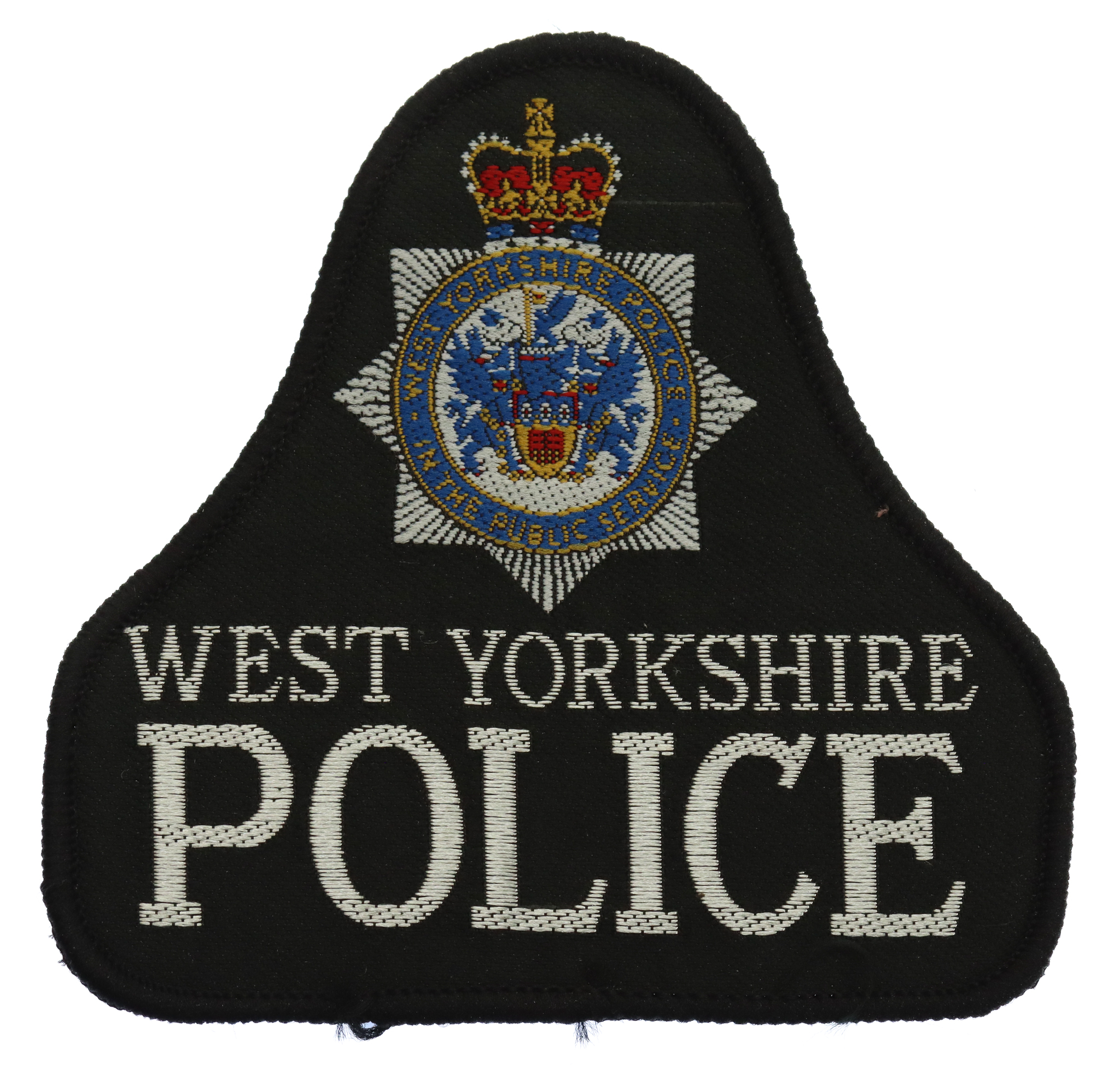 West Yorkshire Police Cloth Bell Patch Badge