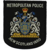 Metropolitan Police New Scotland Yard Cloth Patch Badge