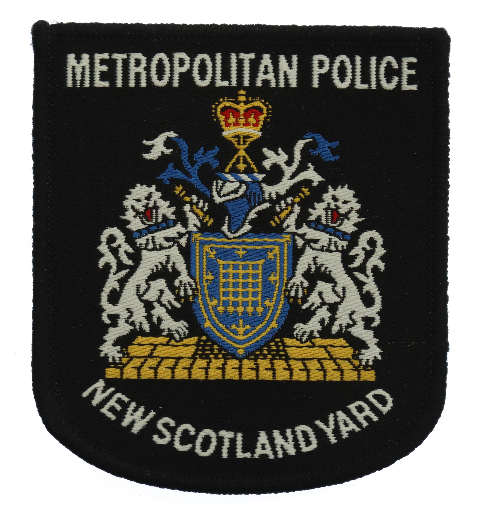 Metropolitan Police New Scotland Yard Cloth Patch Badge